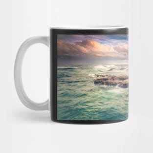 Epic sky over seascape Mug